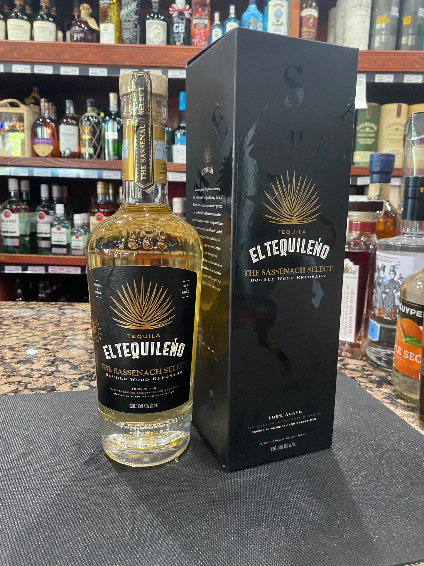 El Tequileno The Sassenach Select Double Wood Reposado Tequila 750ml