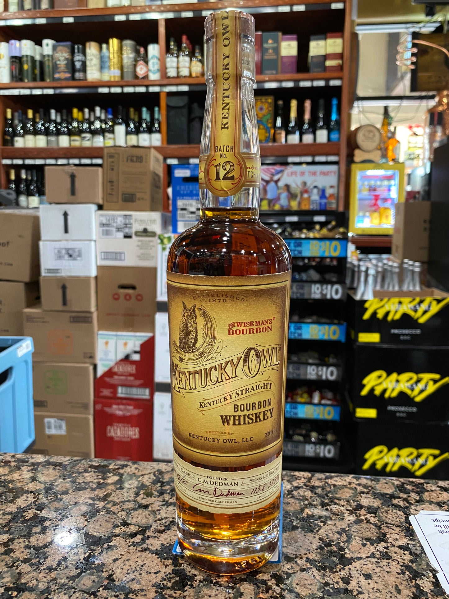 Kentucky Owl The Wiseman Batch 12 Straight Bourbon Whiskey 750ml