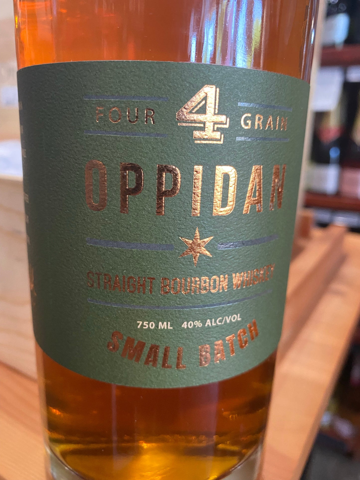 Oppidan Spirits Four Grain Straight Bourbon Whiskey 750ml