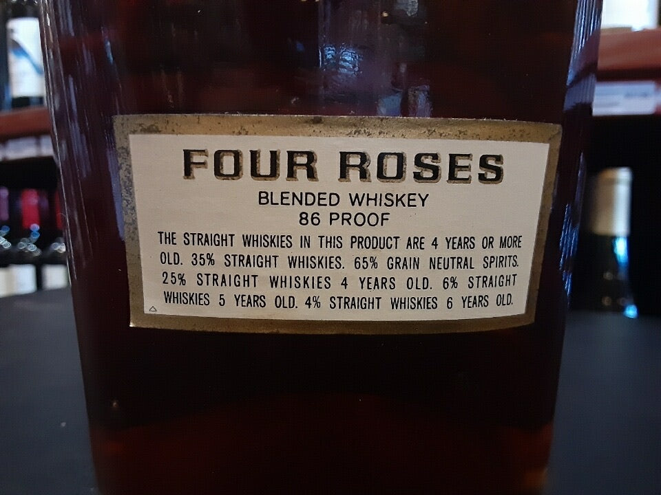 1966 Four Roses Half Gallon Bottles