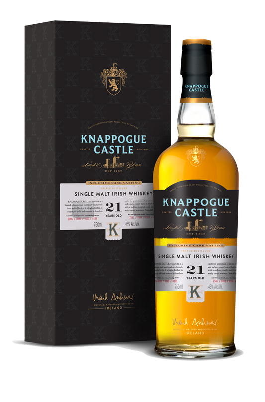 Knappogue Castle 21 year Single Malt Irish Whiskey 750ml