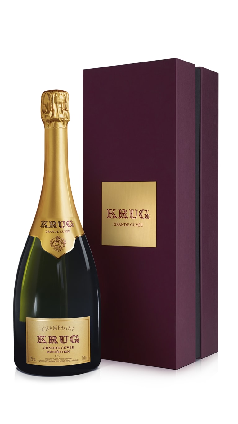 Krug Grande Cuvee Brut (169th Edition) with Gift Box 750ml