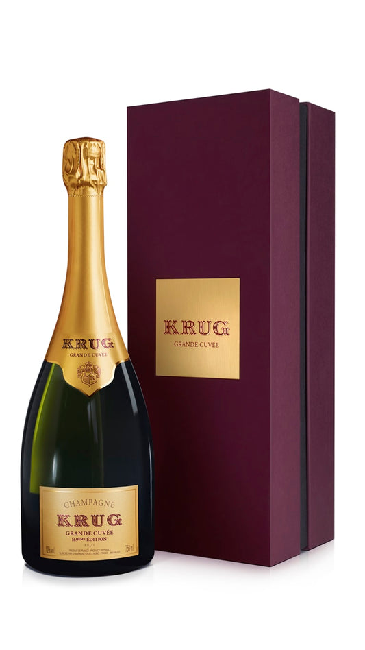 Krug Grande Cuvee Brut (169th Edition) with Gift Box 750ml