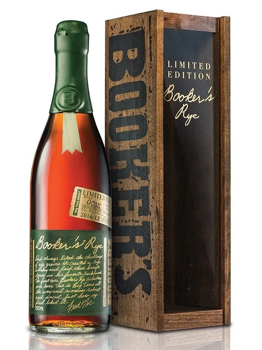 Booker's Rye Big Time Batch Limited Edition 13 Year Old Straight Rye Whiskey
