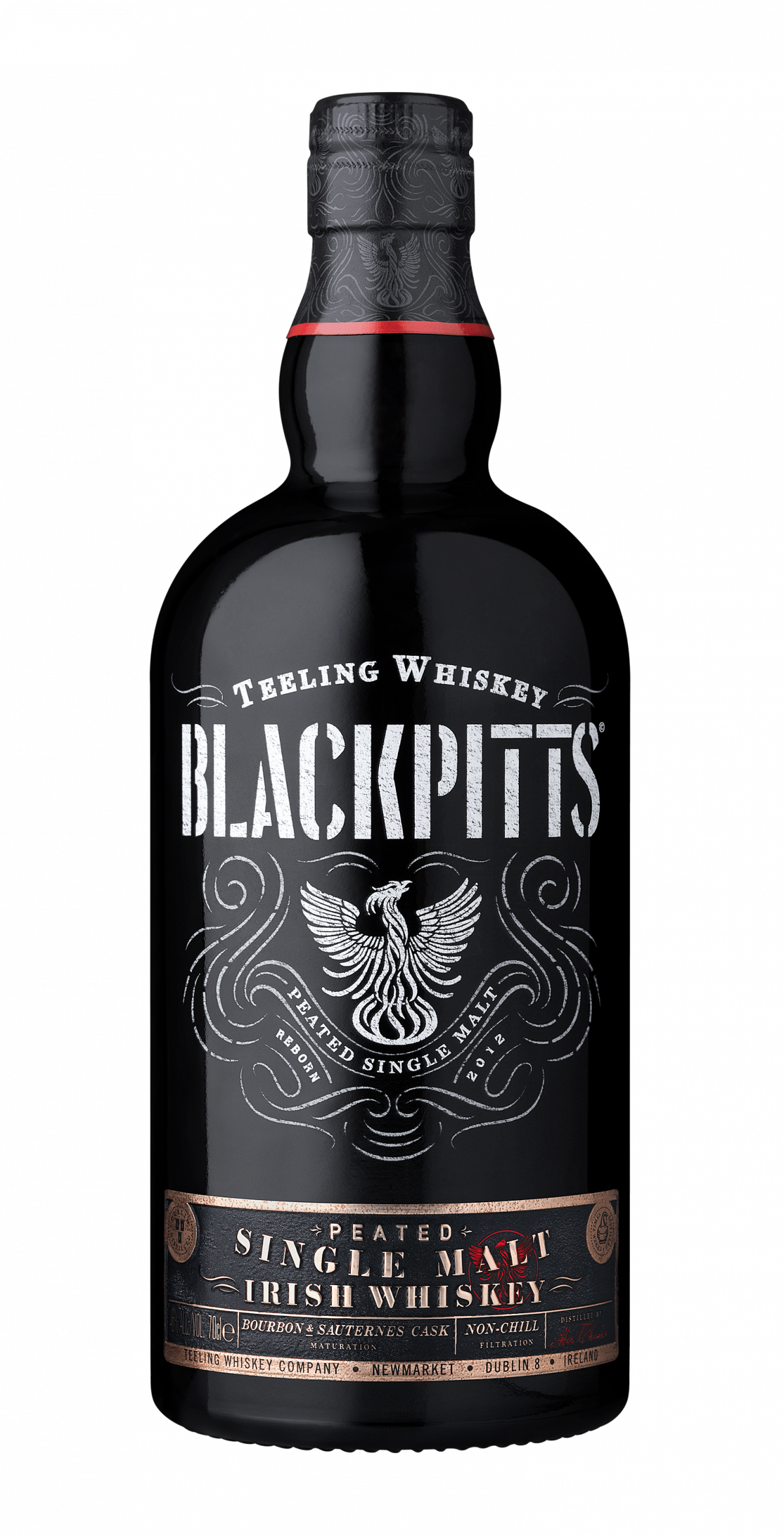 Teeling Blackpitts Peated Single Malt Irish Whiskey 750ml