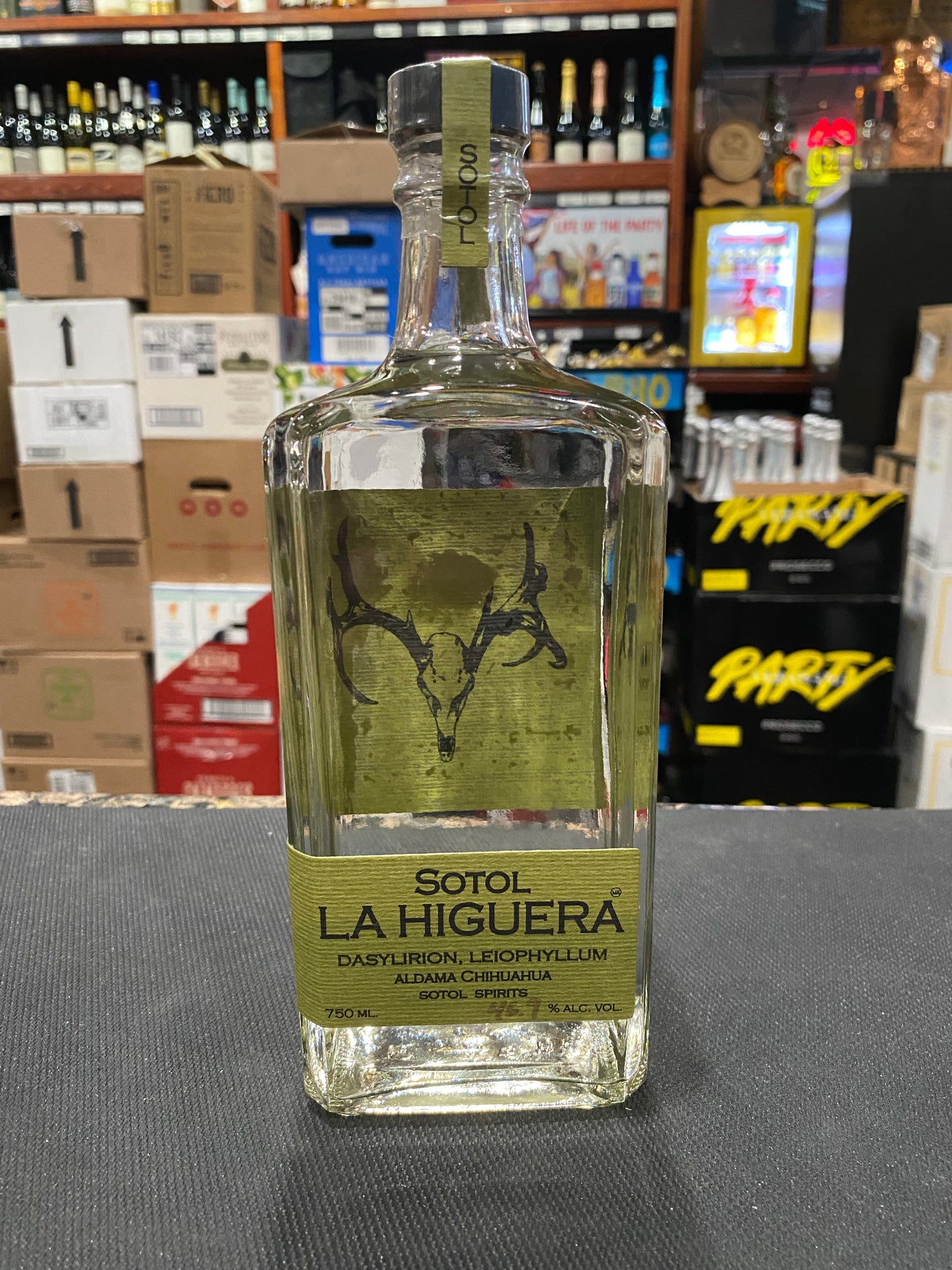 La Higuera Dasylirion Leiophyllum Sotol Tequila 750ml