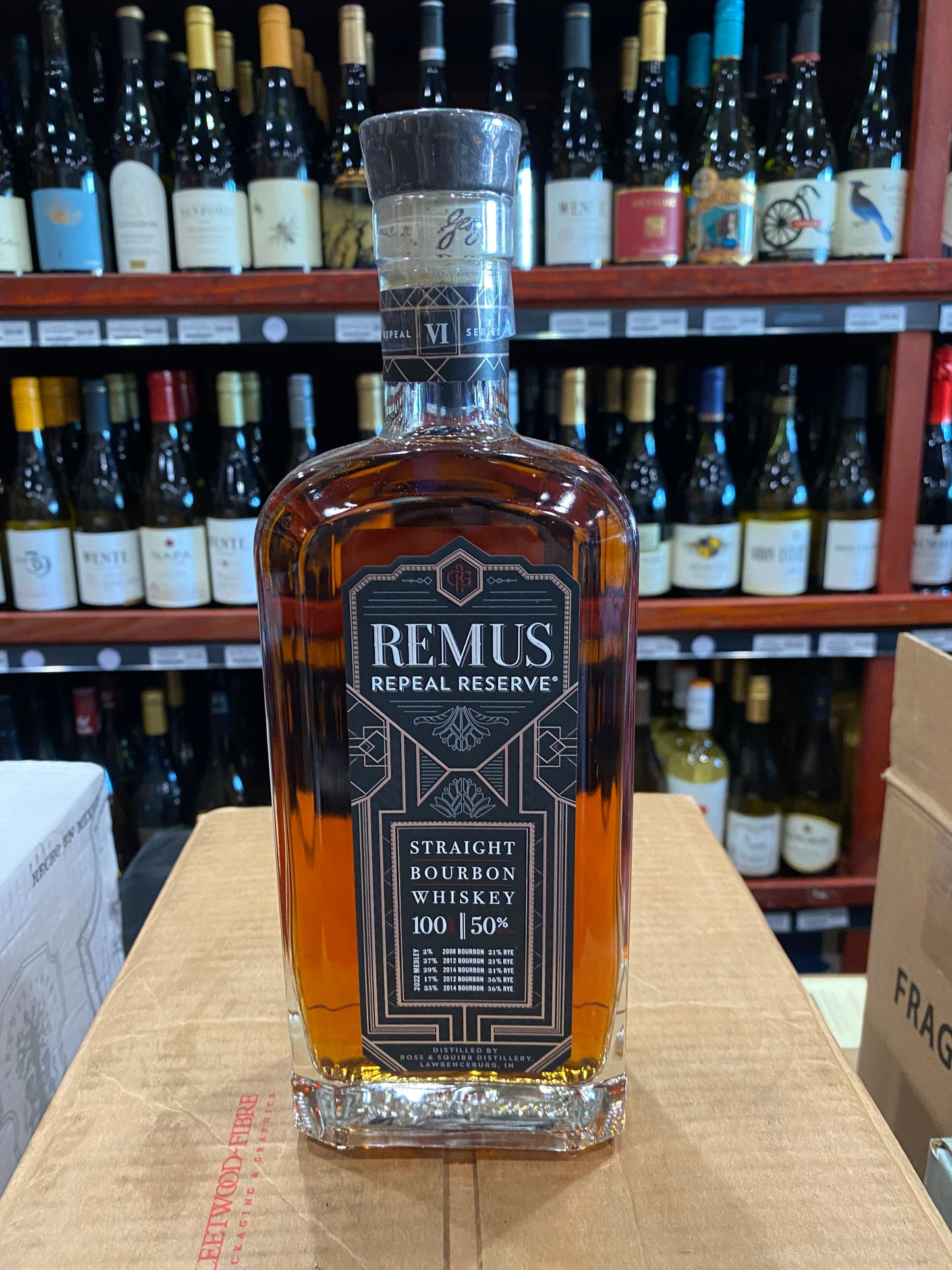 George Remus Repeal Reserve Series VI Straight Bourbon Whiskey 750ml