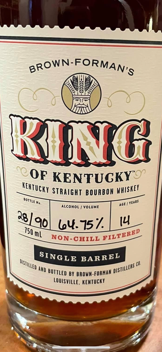 KING OF KENTUCKY BARREL 14 750ML