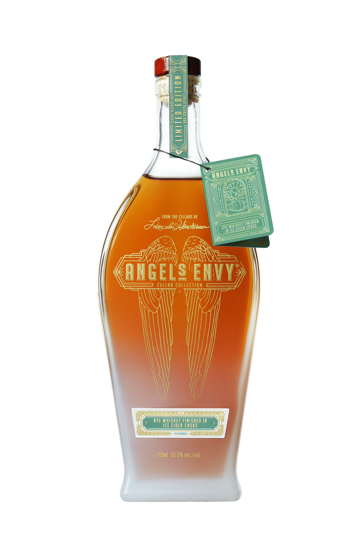 Angel's Envy Ice Cider Cask Finish Straight Rye Whiskey 750ml