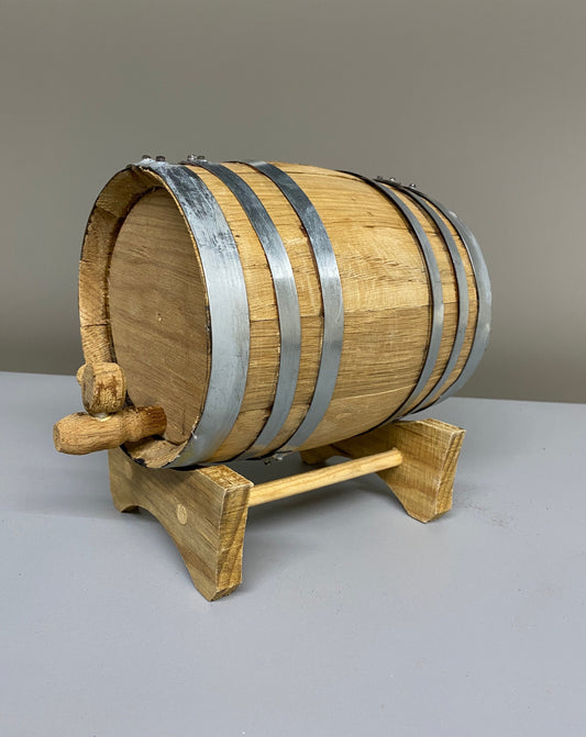 Two Liter Oak Barrel