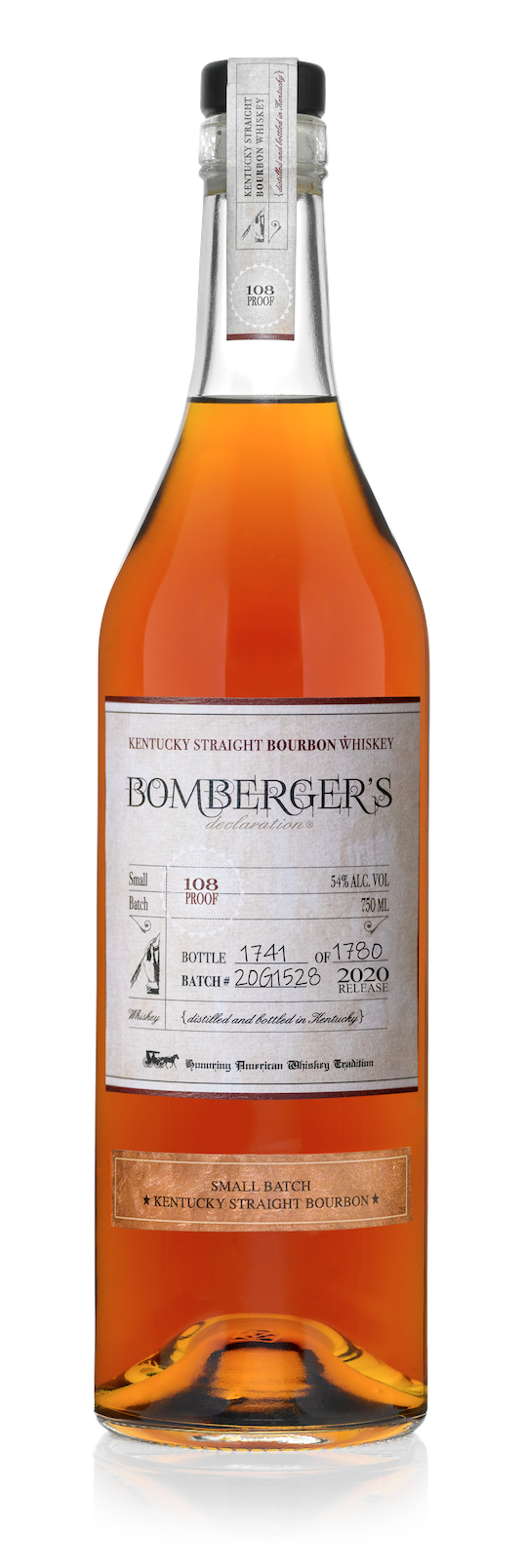 2020 Bomberger's Declaration Small Batch Kentucky Straight Bourbon Whiskey 750ml