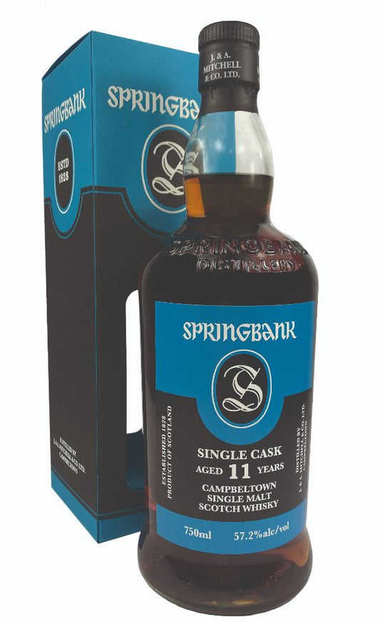 SPRINGBANK SINGLE CASK AGED 11 YEARS 750ML
