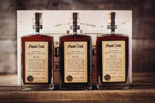 Blood Oath Pact No. #1 Bourbon Whiskey - 3 Pack In Wooden Box 750ml