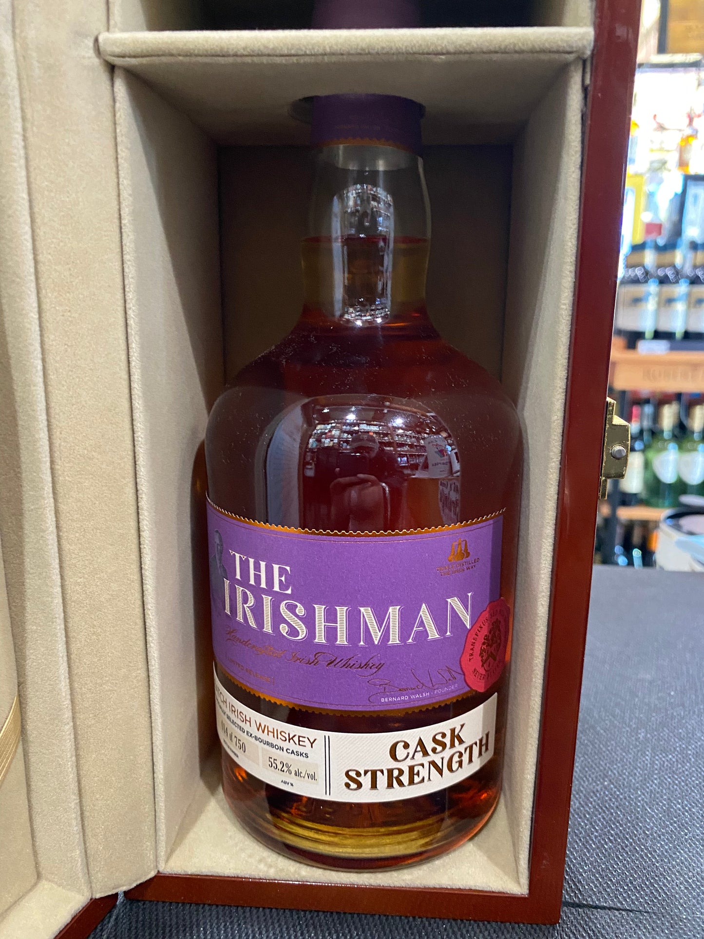 2020 The Irishman Cask Strength Blended Irish Whiskey 750ml