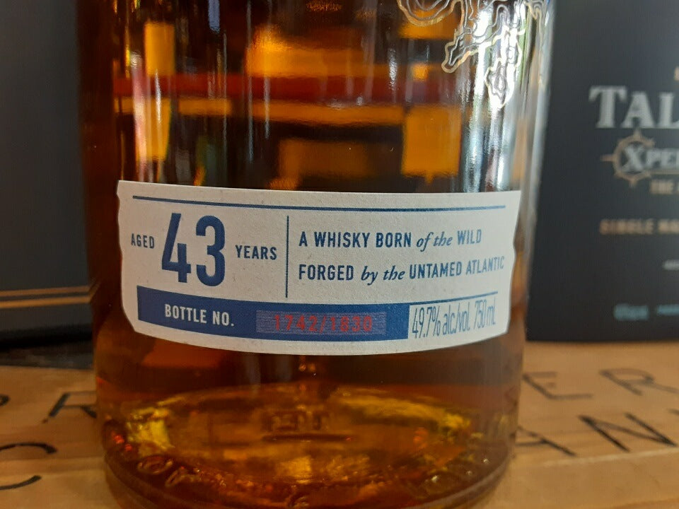 Talisker 'Xpedition Oak' 43 Year Old Single Malt Scotch Whisky 750Ml