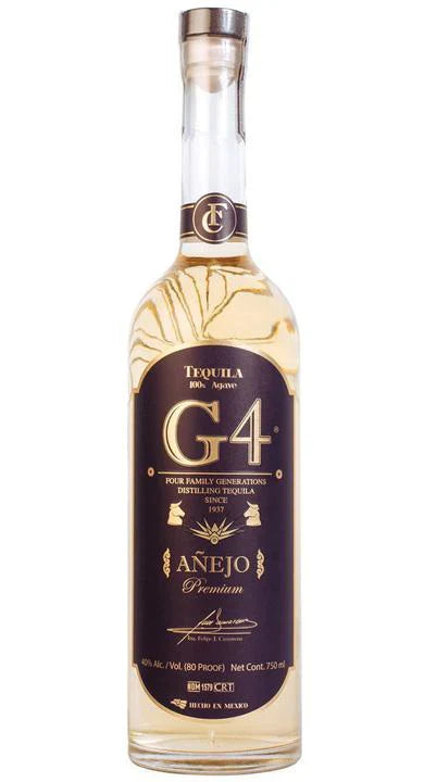 G4 Anejo Tequila 750ml