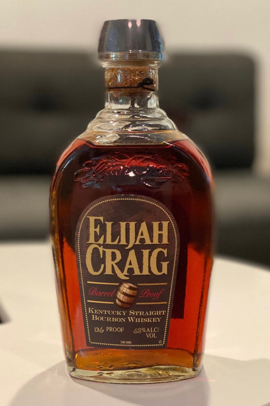 Elijah Craig Small Batch Barrel Proof Kentucky Straight Bourbon Whiskey 136 Proof ( old label)