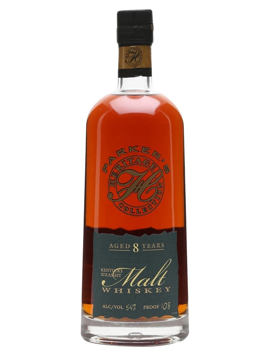 PARKER'S HERITAGE COLLECTION 8 YEAR OLD 9TH EDITION KENTUCKY STRAIGHT MALT WHISKEY