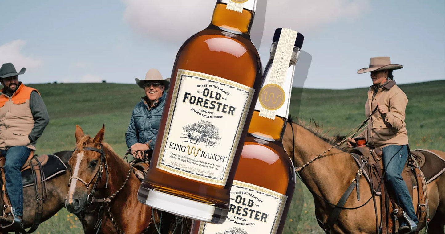 Old Forester King Ranch Kentucky Straight Bourbon Whiskey 750ml