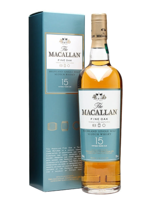 Macallan 15 Year Old Fine Oak 750mL