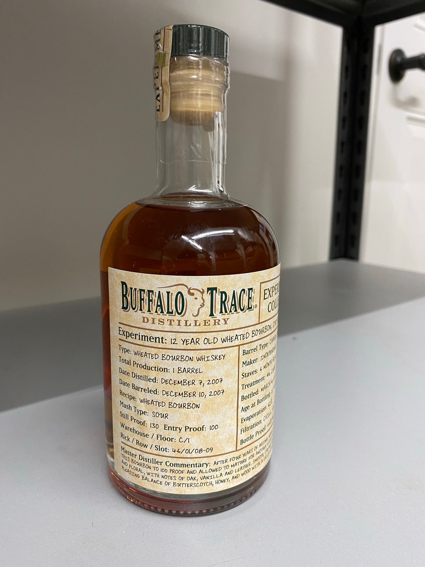 BUFFALO TRACE EXPERIMENTAL 12 YEAR