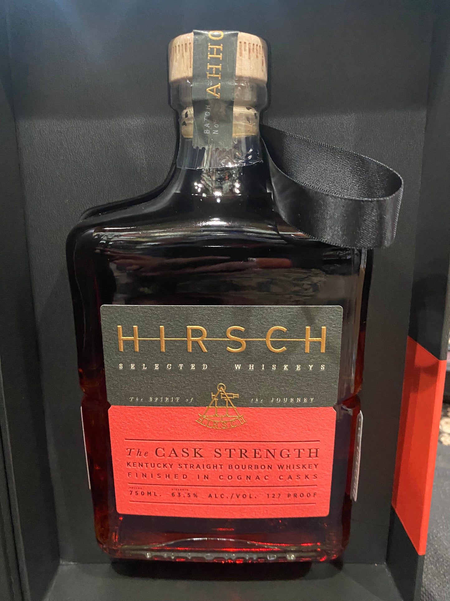 2022 Hirsch The Cask Strength Kentucky Straight Bourbon Whiskey 750ml