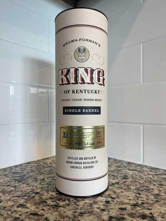 Brown Forman's King of Kentucky Single Barrel 18 Year Old Kentucky Straight Bourbon Whiskey 750ml