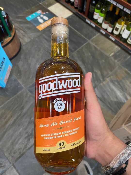 Goodwood Honey Ale Barrel Finished Bourbon Whiskey 750ml