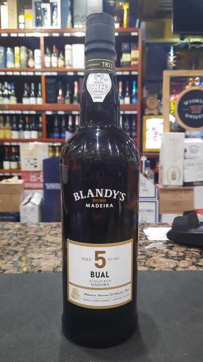 Blandy's Vintage Madeira Bual Wine 750ml