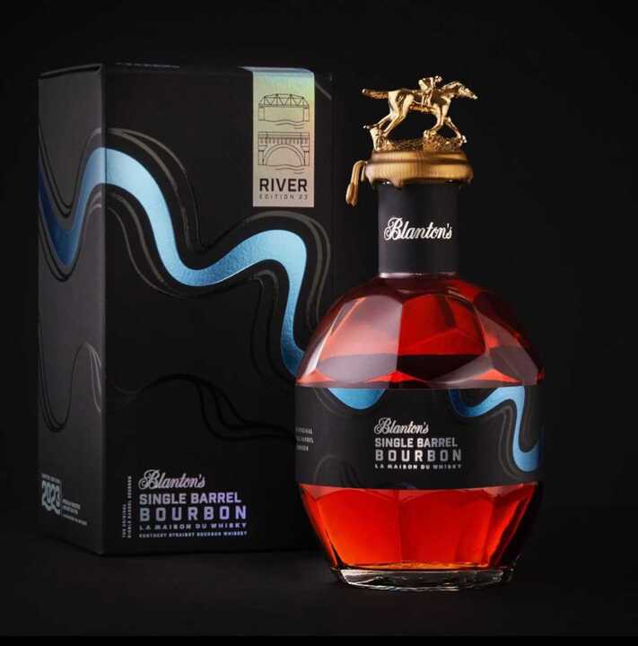 2023 La Maison du Blanton's River Edition Single Barrel Bourbon Whiskey 700ml