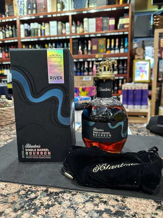 2023 Blanton's La Maison du Whisky Single Barrel River Edition Damaged Seal 750ml