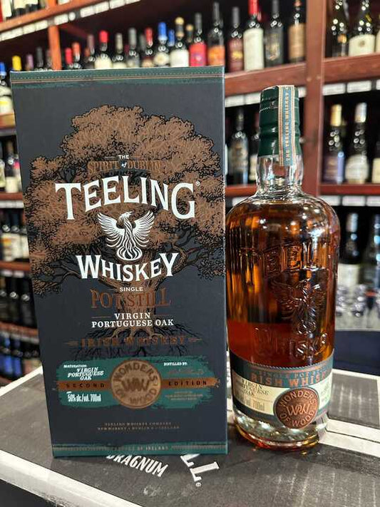 Teeling Wonders of Wood Second Edition Virgin Portuguese Oak Single Pot Still Irish Whiskey 750ml