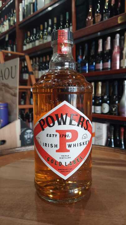 Powers Gold Label Hand Crafted Triple Distilled Irish Whiskey 750ml