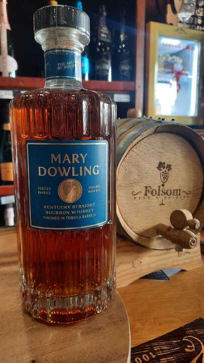 Mary Dowling High Rye Mash Bill Finished in Tequila Barrels Kentucky Straight Bourbon Whiskey 750ml