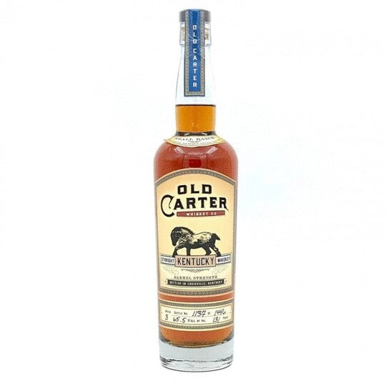 Old Carter Barrel Strength Batch 9 Straight American Whiskey 750ml