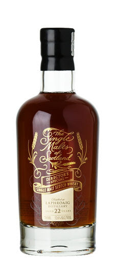Single Malts of Scotland Director's Special Laphroaig 22 Year Old Single Malt Scotch Whisky 700ml