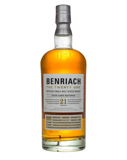 Benriach The Twenty One 21 Year Old Single Malt Scotch Whisky 750ml