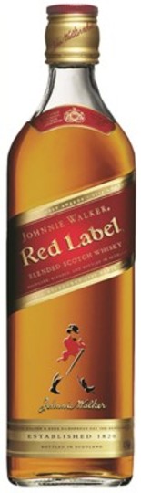 Johnnie Walker Red Label Blended Scotch Whisky 750ml