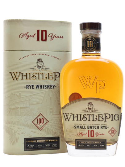 WhistlePig Farm 10 Year Old Small Batch Rye Whisky 750ml