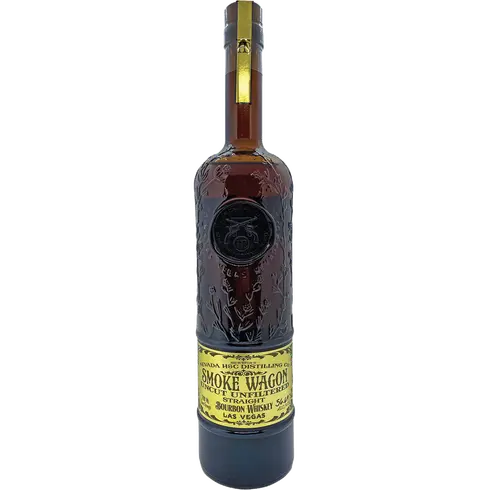 Smoke Wagon Uncut Unfiltered Straight Bourbon Whiskey 750ml