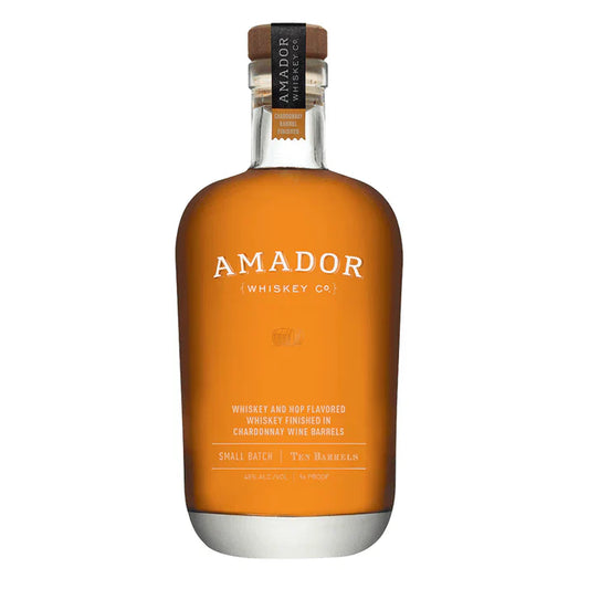 Amador Ten Barrels Small Batch Bourbon Whiskey Hop Flavored 750ml