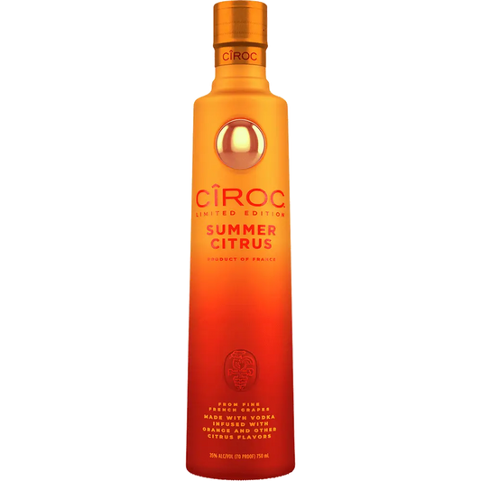 Ciroc Limited Edition Summer Citrus Orange and Citrus Infused Vodka 750ml