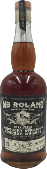 MB Roland Dark Fired Kentucky Straight Bourbon Whiskey