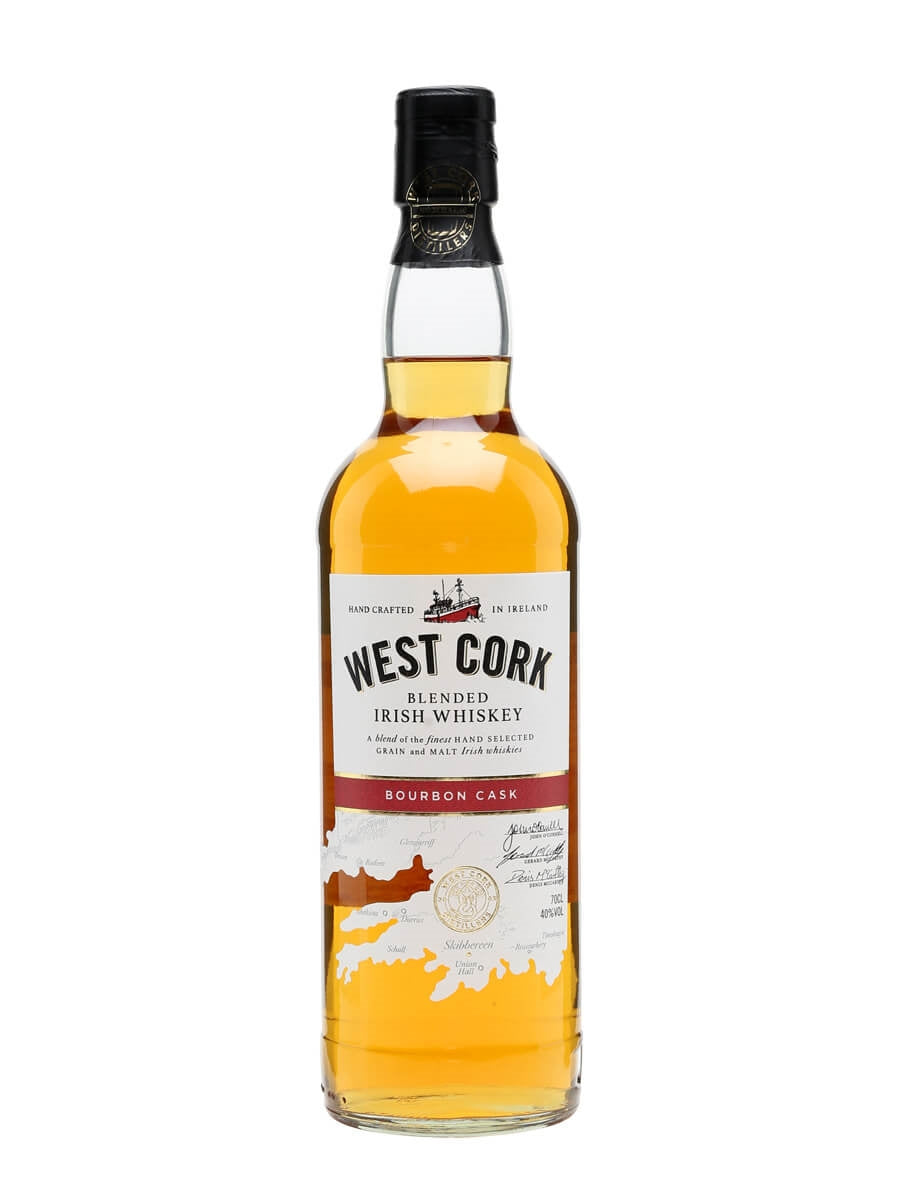 West Cork Bourbon Cask Blended Irish Whiskey 750ml