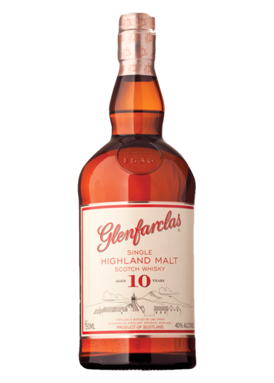 Glenfarclas 10 Year Old Single Malt Scotch Whisky 750ml