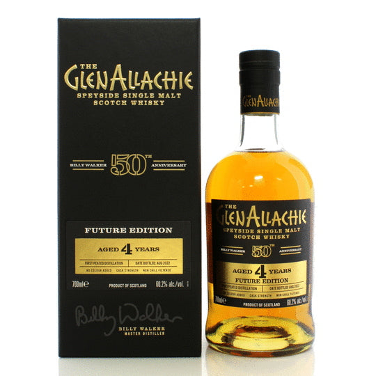 Glenallachie Future Edition First Peated Distillation 4 Year Old Single Malt Scotch Whisky 700ml