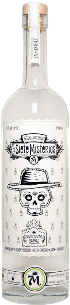 Los Siete Misterios Espadin Tepeztate Ensamble Mezcal 750ml