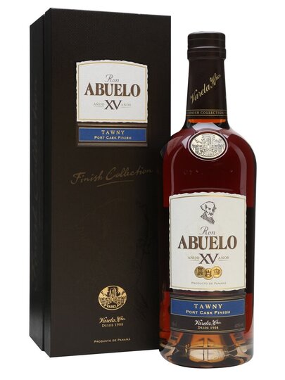 Ron Abuelo Anejo XV Anos Tawny Port Cask Finish Rum 750ml
