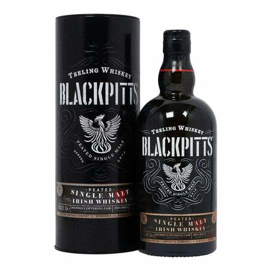 Teeling Blackpitts Peated Single Malt Irish Whiskey 750ml