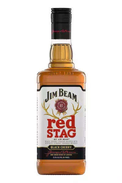 Jim Beam Red Stag Black Cherry Bourbon Whiskey 750ml